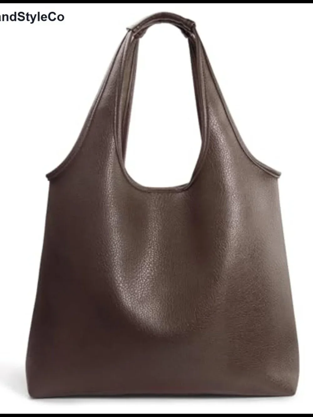 Women's Hobo Bag Soft Vegan Leather Tote Oversized Slouchy Handbag